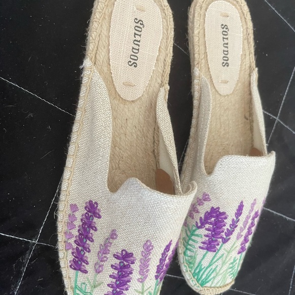 Soludos, women’s slide espadrilles, size 8 - Picture 3 of 6
